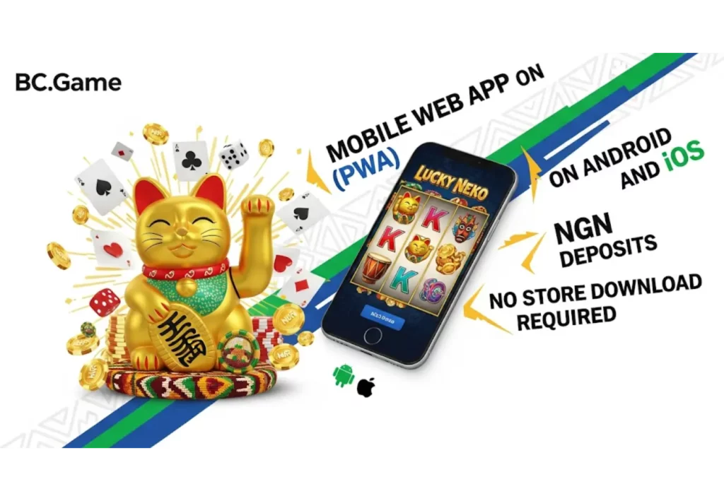 Lucky Neko Mobile Experience on BC.Game