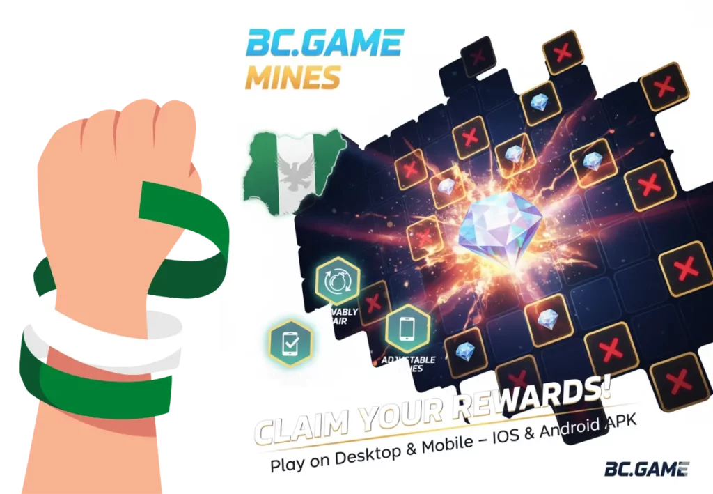 Features of Mines on BC.GAME